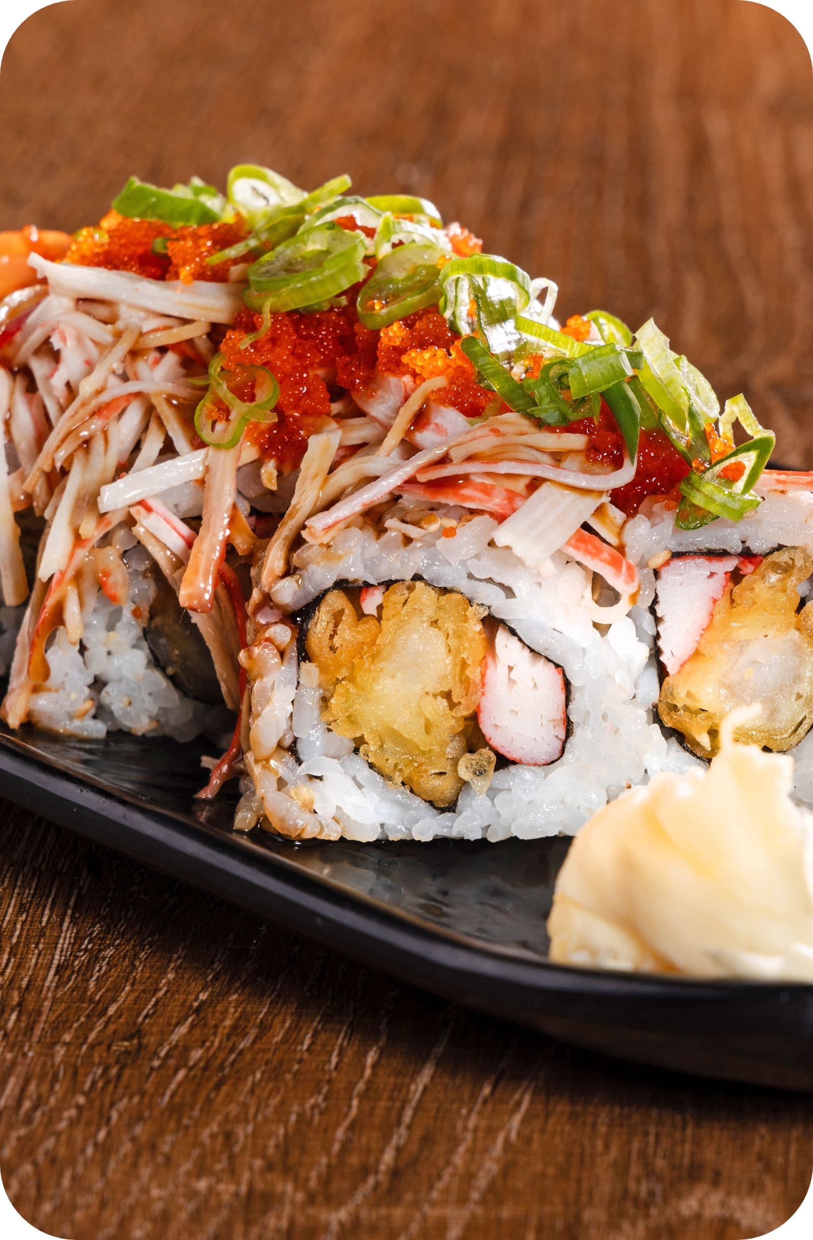 BENTO special sushi rolls