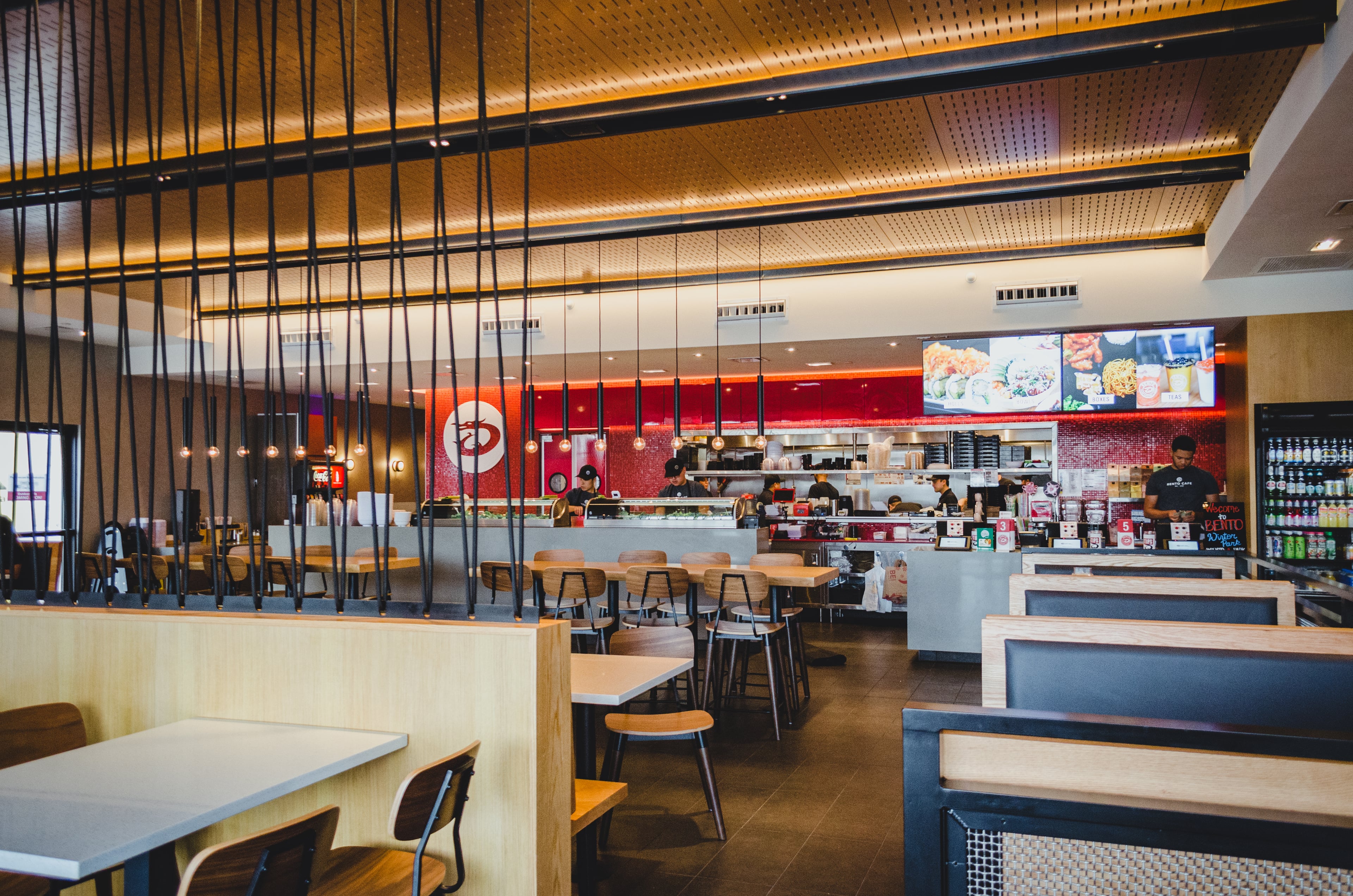 Interior photo of Bento Winter Park